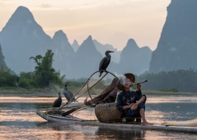 Fisherman. Guilin. China. Alex Martín Ros.